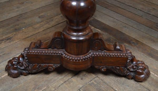 William IV Rosewood Library / Side Table SAI2873 - Image 11