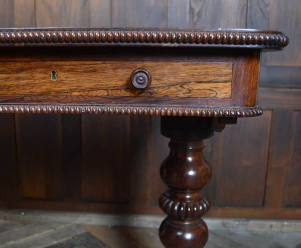 William IV Rosewood Library / Side Table SAI2873 - Image 15