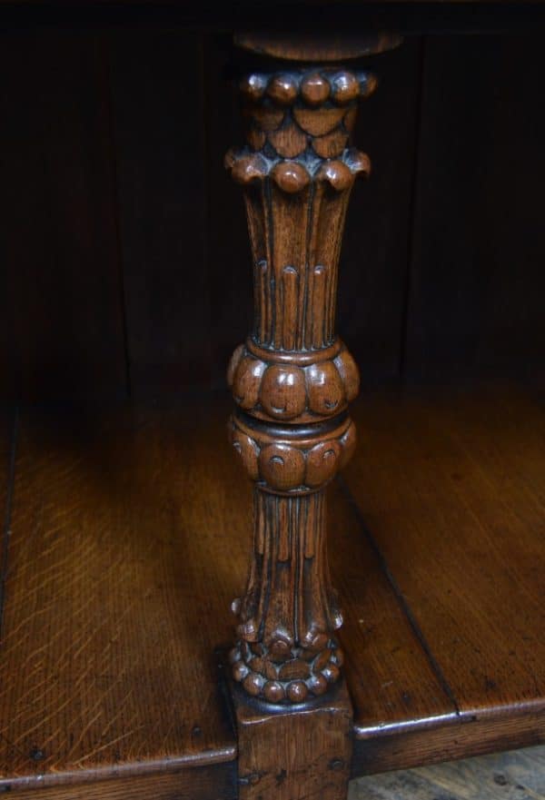 Edwardian Oak Pot Board Dresser Base SAI2874 - Image 10