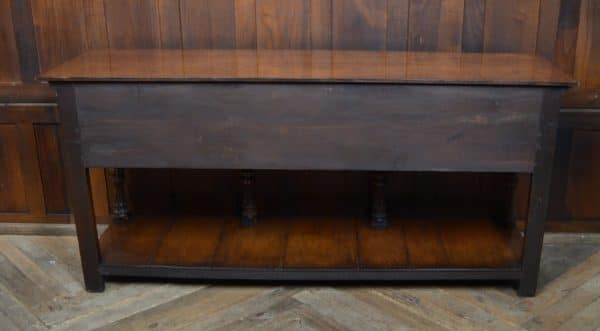 Edwardian Oak Pot Board Dresser Base SAI2874 - Image 4