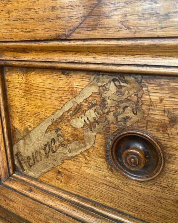Antique French 19th Century Oak & Pine Apothecary Shop Cabinet Cupboard oak Miscellaneous 5