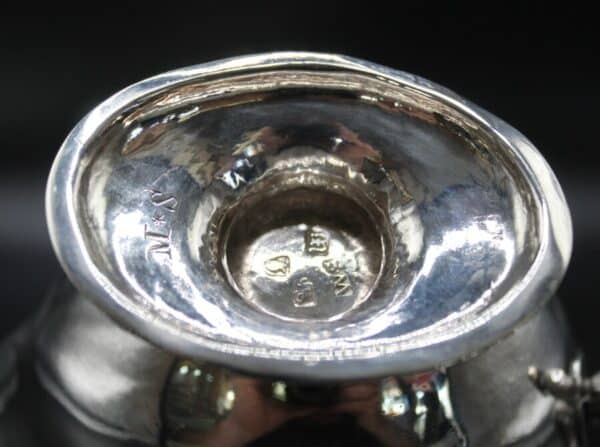 Georgian Silver Sauce Boat Antique Silver 5