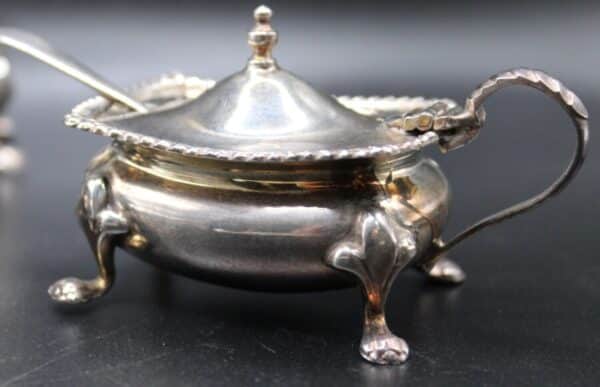 Sterling Silver Boxed Five Piece Cruet Set - Image 5