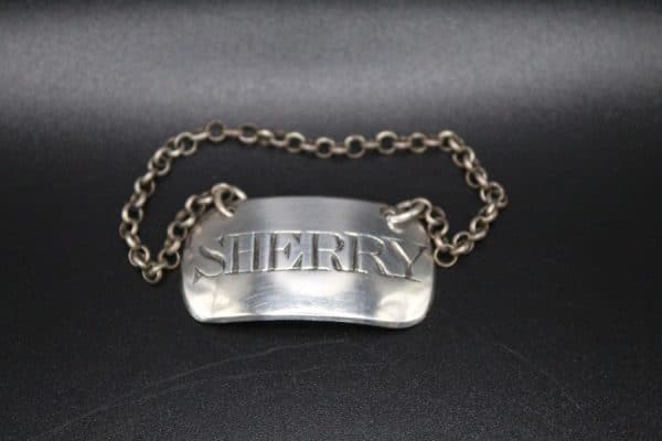 Silver Sherry Label London 1793 - Image 4