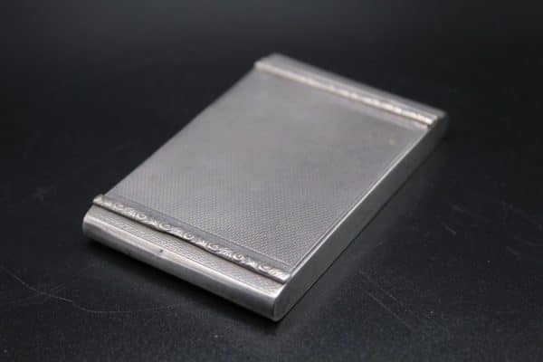 Art Deco Sterling Silver Compact Antique Silver 9