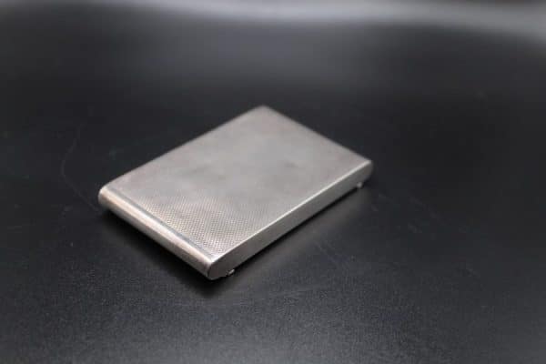 Art Deco Sterling Silver Compact Antique Silver 6