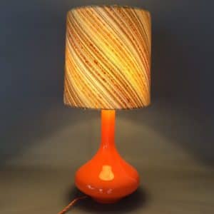 Mid Century Danish Holmegaard Lamp danish Antique Lighting