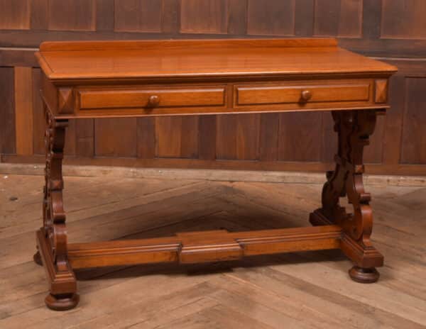 Victorian Red Walnut Hall Table Thomas Colquhoun SAI2676 Antique Furniture 11