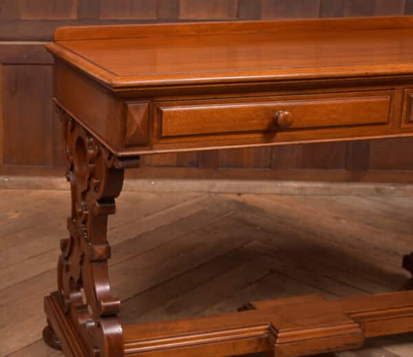 Victorian Red Walnut Hall Table Thomas Colquhoun SAI2676 Antique Furniture 8