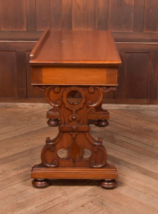 Victorian Red Walnut Hall Table Thomas Colquhoun SAI2676 - Image 14