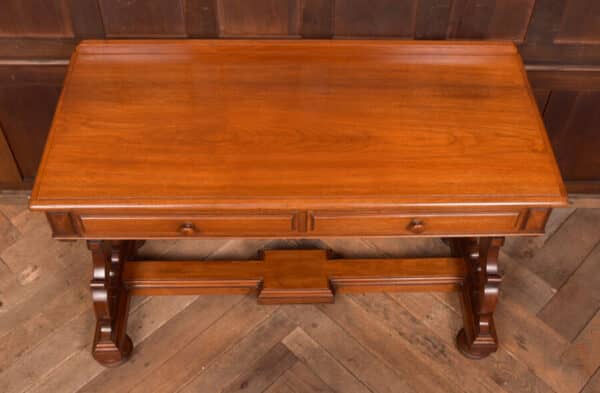 Victorian Red Walnut Hall Table Thomas Colquhoun SAI2676 Antique Furniture 18