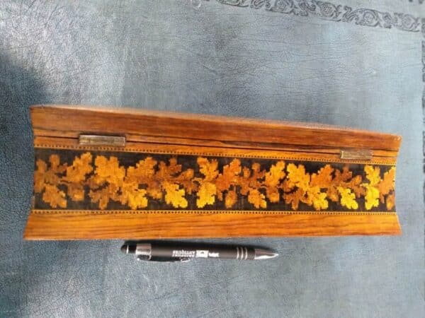 A Victorian Oblong Tunbridge Ware Box - Image 4