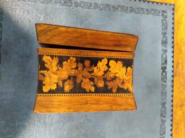 A Victorian Oblong Tunbridge Ware Box - Image 5