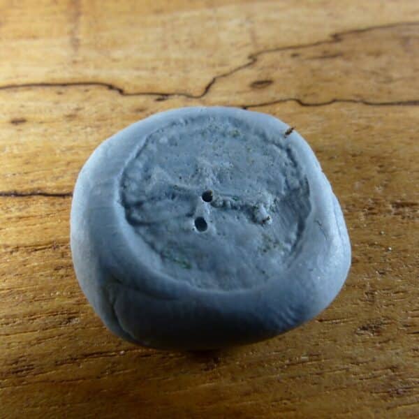 ANCIENT BYZANTINE CRUSADERS BRONZE SEAL WITH INTAGLIO CROSS (Ref: 5034) Antique Collectibles 11