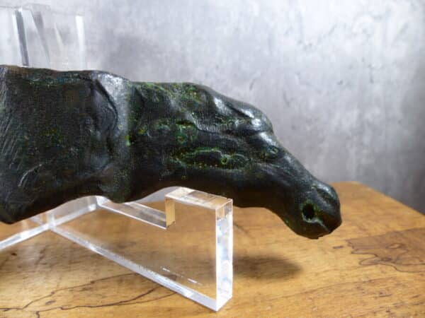 (RESERVED) Bronze Age Axe Head, Horse Head ‘Sagaris’ (Ref: 40744) Antique Collectibles 4