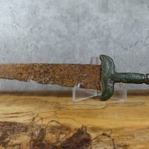 Roman bronze and iron Knife on Column Handle 1st-4th century AD. (Ref: 40745) Antique Collectibles