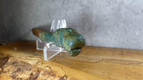 Roman bronze and iron Knife on Column Handle 1st-4th century AD. Ref 40746 ancient, Antique Collectibles 8