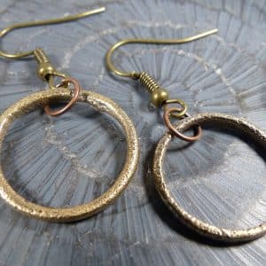Celtic Ring Money Earrings (Ref: 5035) Antique Earrings