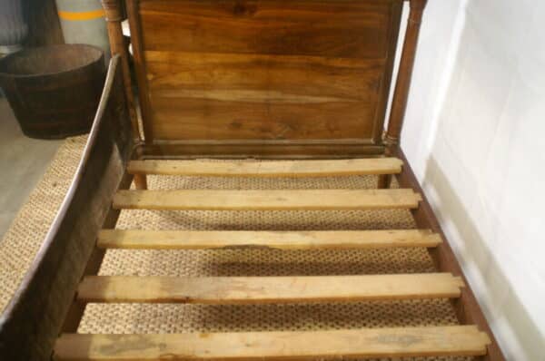 Antique Ciel de Lit Walnut Bed, c 1790 - Image 16