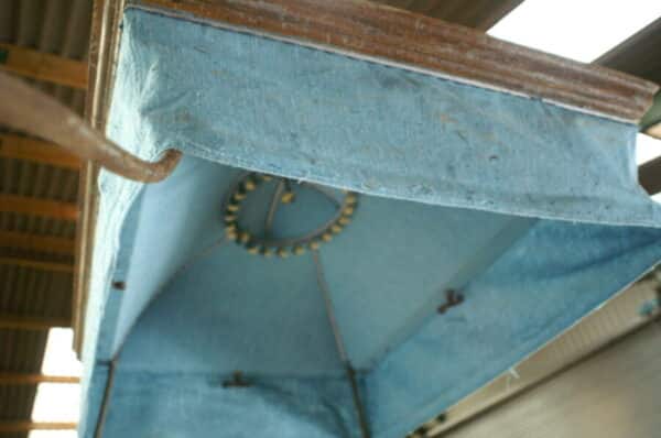 Antique Ciel de Lit Walnut Bed, c 1790 - Image 5