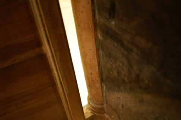 Antique Ciel de Lit Walnut Bed, c 1790 - Image 11