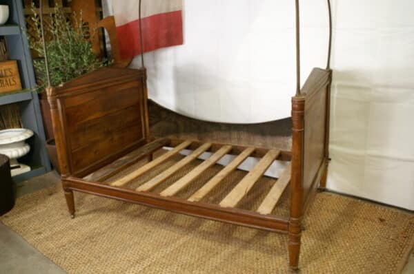 Antique Ciel de Lit Walnut Bed, c 1790 Antique Miscellaneous 9