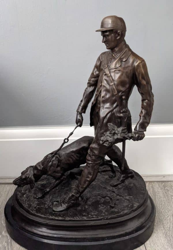 Bronze statue by p j mene absolutely stunning 17kg