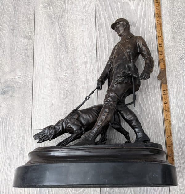 Bronze statue by p j mene absolutely stunning 17kg - Image 5