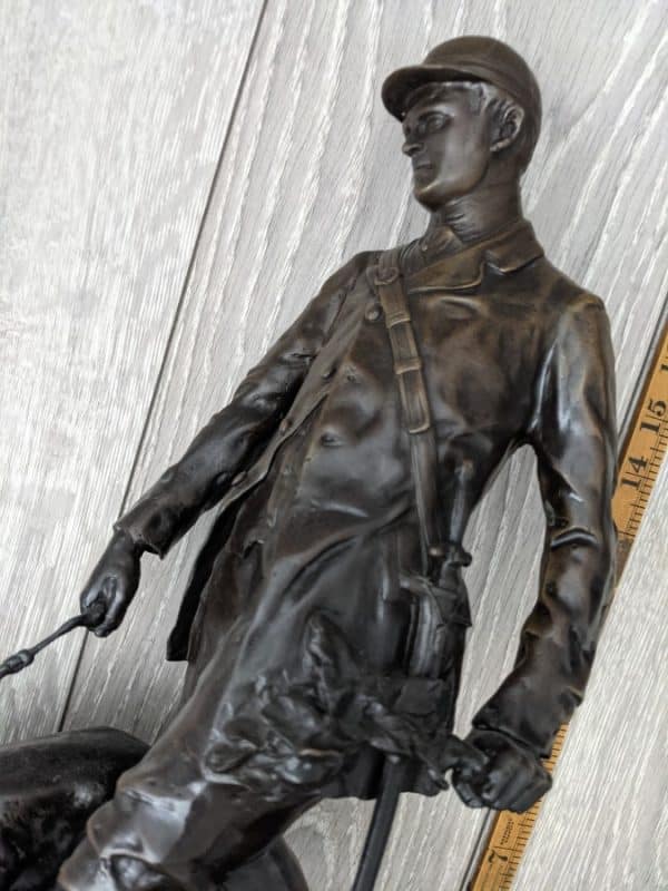 Bronze statue by p j mene absolutely stunning 17kg - Image 6