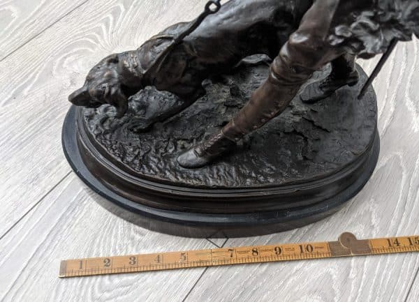 Bronze statue by p j mene absolutely stunning 17kg - Image 7