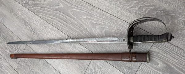 Honourable artillery officers sword Percy Patrick Kelly ww1 Antique Swords 3