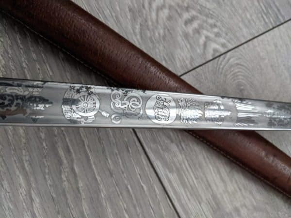 Honourable artillery officers sword Percy Patrick Kelly ww1 Antique Swords 6