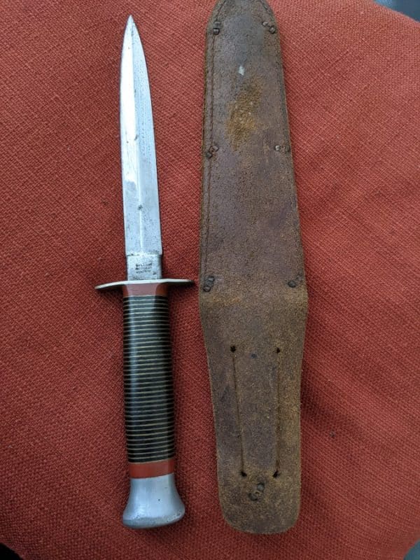 Ww2 commando knife William Rogers Sheffield Pocket knife Military & War Antiques 7