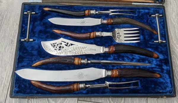 Sheffield cutlery set Antique Knives 3