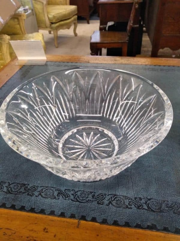 Round Waterford Crystal Bowl