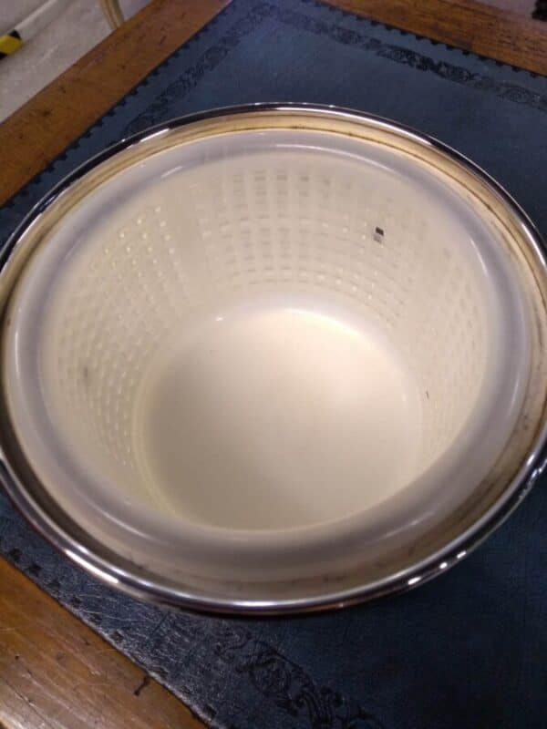 Silver Plated Ice Bucket Marked P U Vogel - Image 7