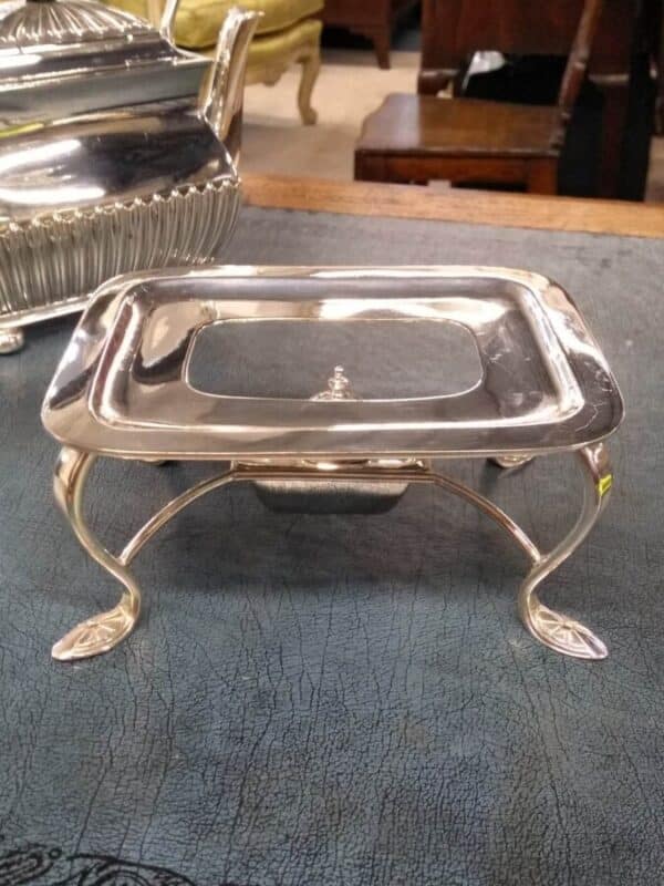 Silver Plated Ice Bucket Marked P U Vogel - Image 8