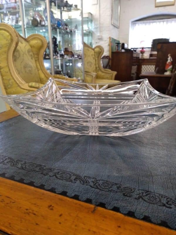 Square Crystal Waterford Bowl - Image 3