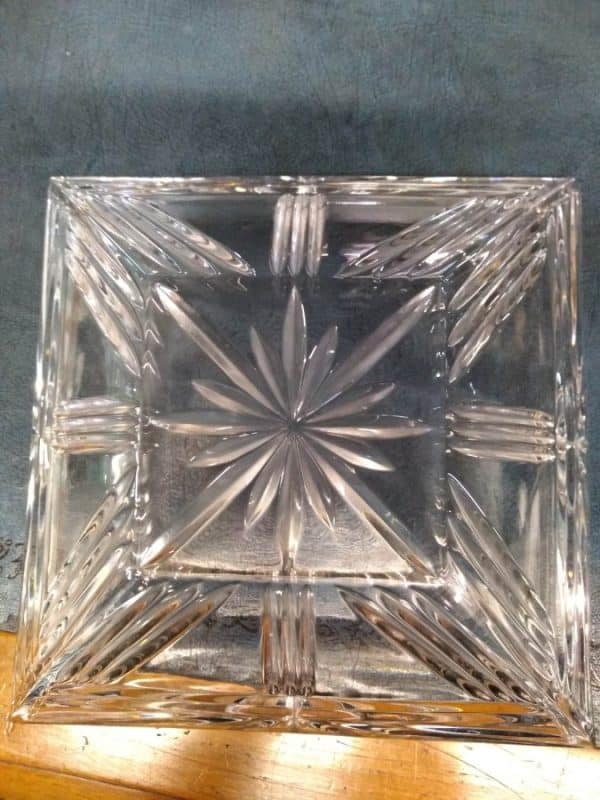 Square Crystal Waterford Bowl Crystal bowl Miscellaneous 7