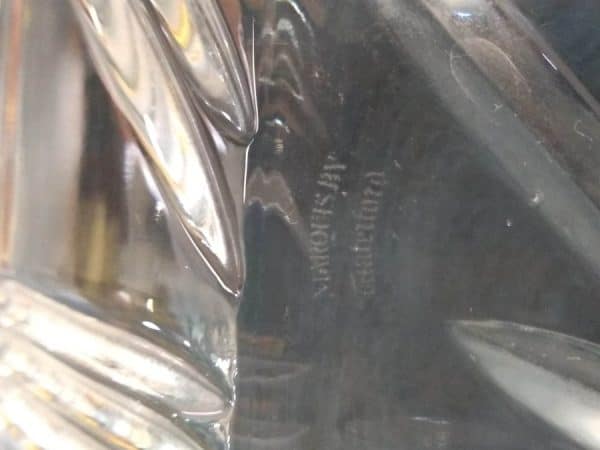 Square Crystal Waterford Bowl - Image 6