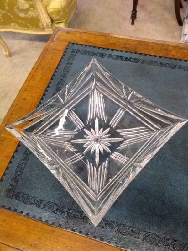 Square Crystal Waterford Bowl