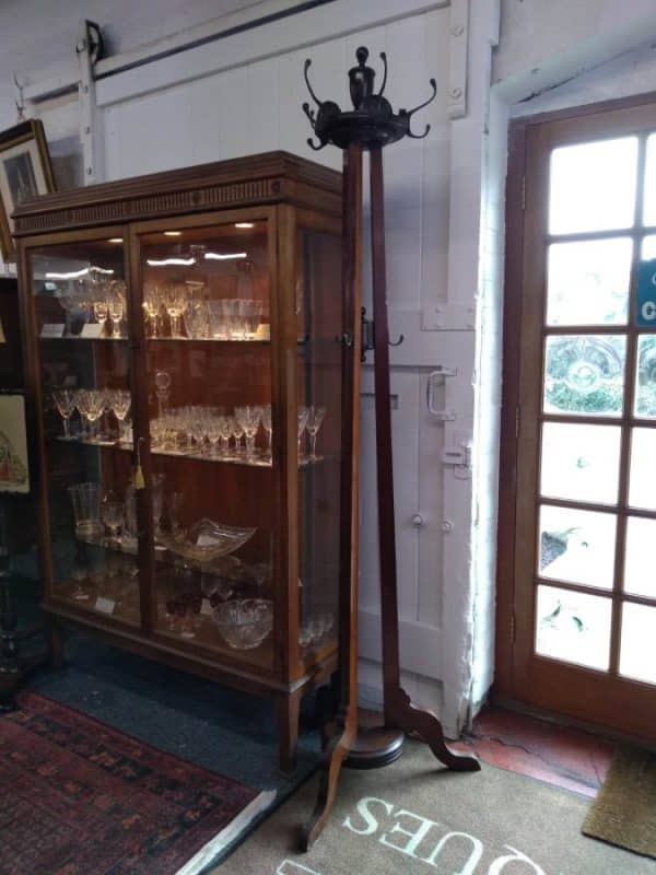 Victorian Mahogany Coat / Hat Stand