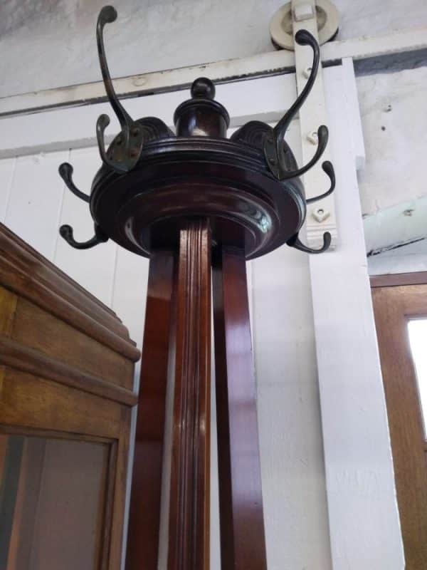 Victorian Mahogany Coat / Hat Stand - Image 2