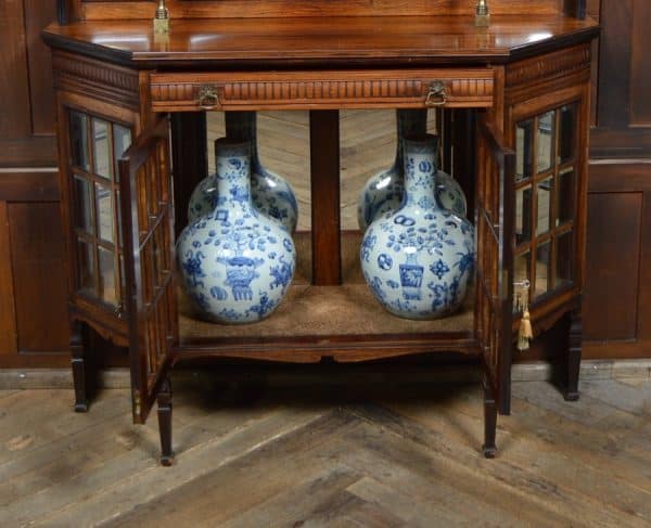 Edwardian Rosewood Side Cabinet SAI2855 Antique Cabinets 4