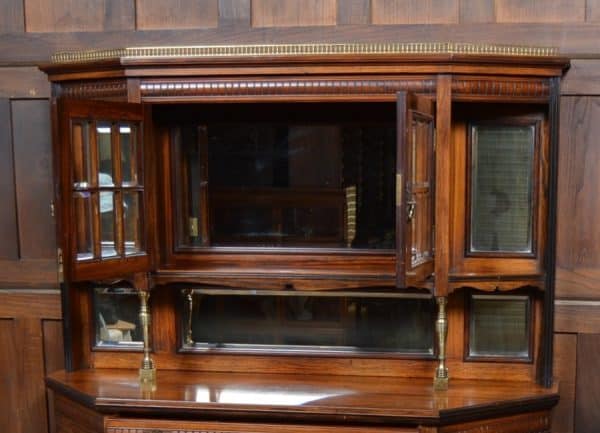 Edwardian Rosewood Side Cabinet SAI2855 Antique Cabinets 5