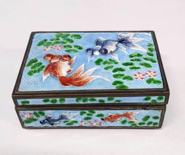Enamel Chinese Box