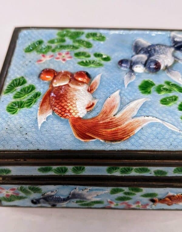 Enamel Chinese Box - Image 2