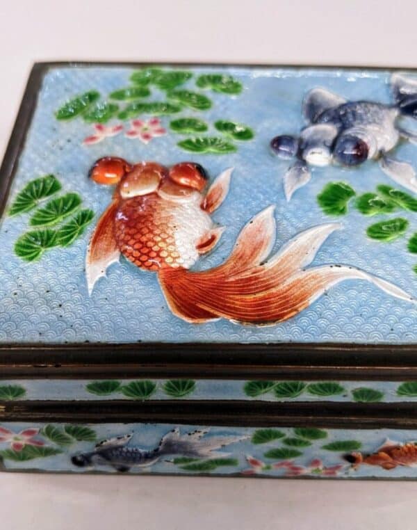 Enamel Chinese Box enamel Miscellaneous 4