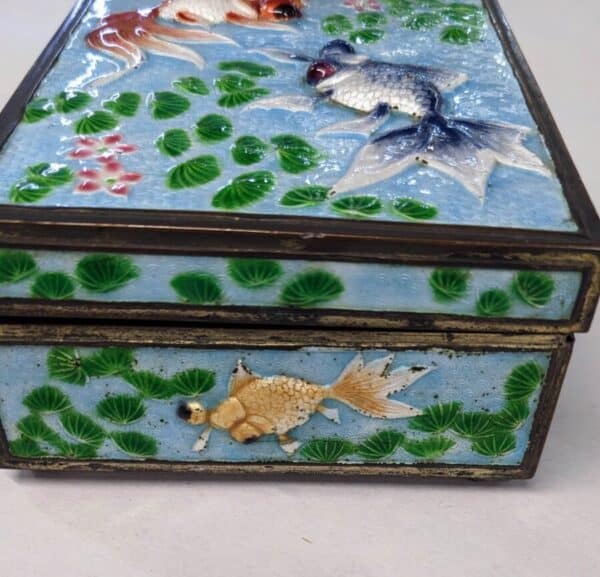 Enamel Chinese Box - Image 3