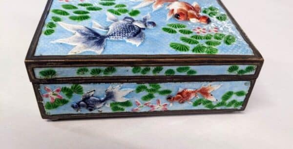 Enamel Chinese Box - Image 4